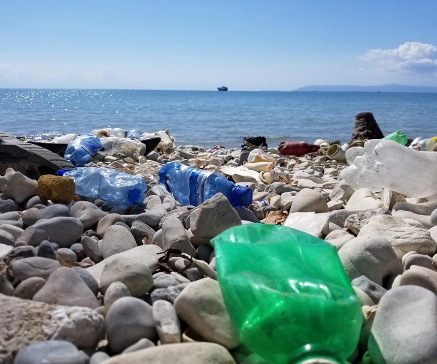 Haiti plastic bottles 