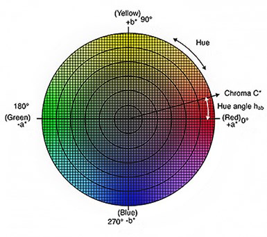 CIE Color Space Chart