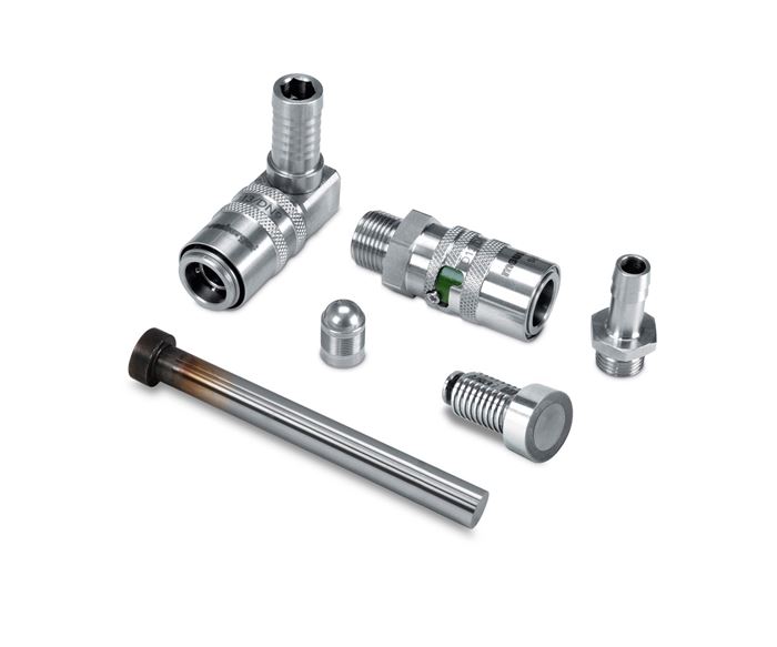 New Meusburger stainless-steel components.