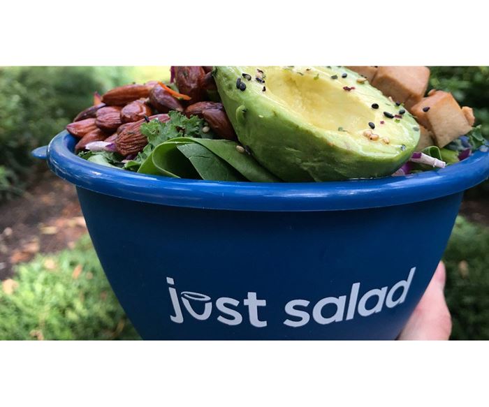 Just Salad restaurants have added the reusable salad bowl for kids to their award-winning reusable plastic bowl program.