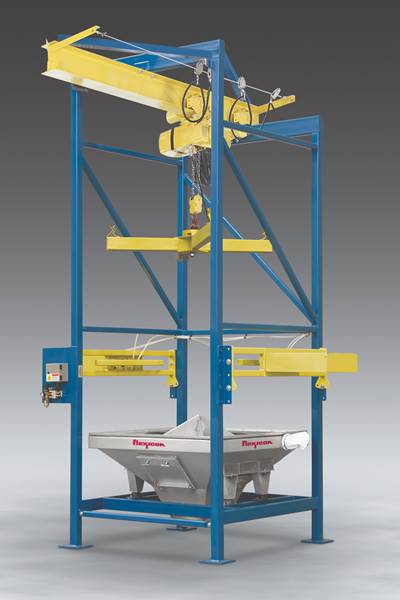 Material Handling: Discharger Pierces Single-Use Bags to Boost Productivity