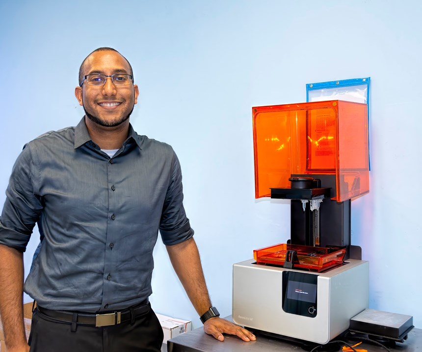 Natech acquired an SLA-type Formlabs 3D printer in 2017. 