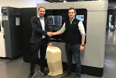 Bombardier Transportation To Use F900 3D Printer From Stratasys