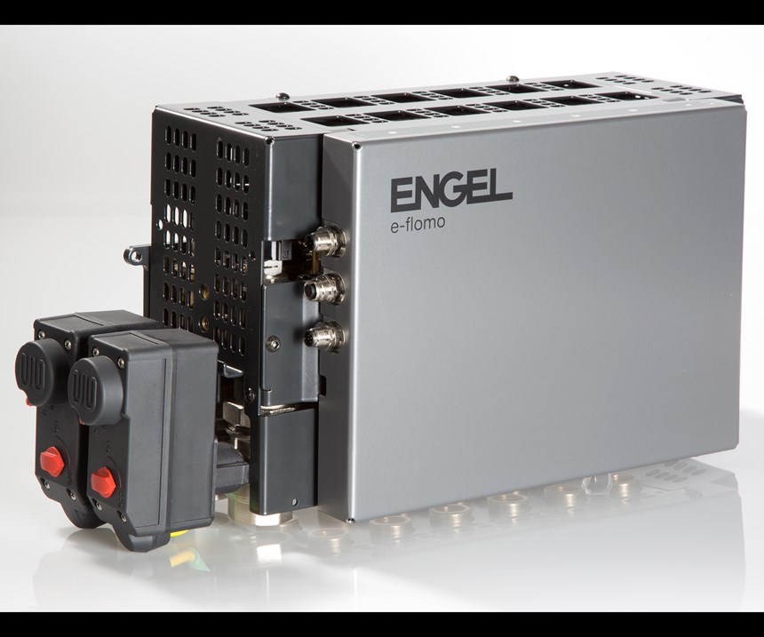 Engel’s e-flomo now has automatic mold blow-out sequencing for mold changes.