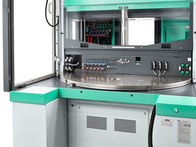 Injection Molding: Vertical Line Features Larger Table