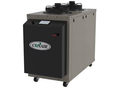 Process Cooling: Portable Chillers Add PLC Control, Color Touch Screen