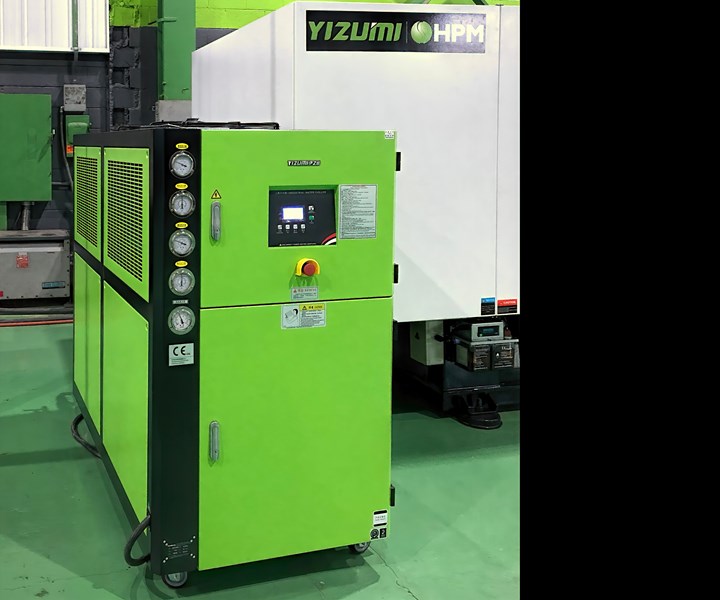 New 10-ton chiller from Yizumi-HPM.