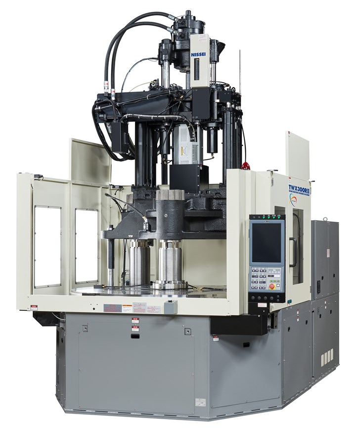 Nissei TWX300RIII36V vertical injection molding machine