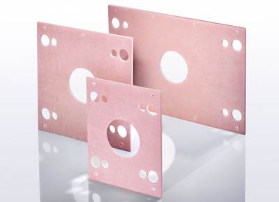 Drilled Thermal Insulating Sheets Come Pre-Machined as Standard 