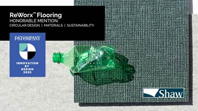 Recycled Plastic Flooring Product Recognized