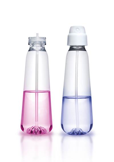 All-Plastic, Recyclable Aerosol Spray Bottle
