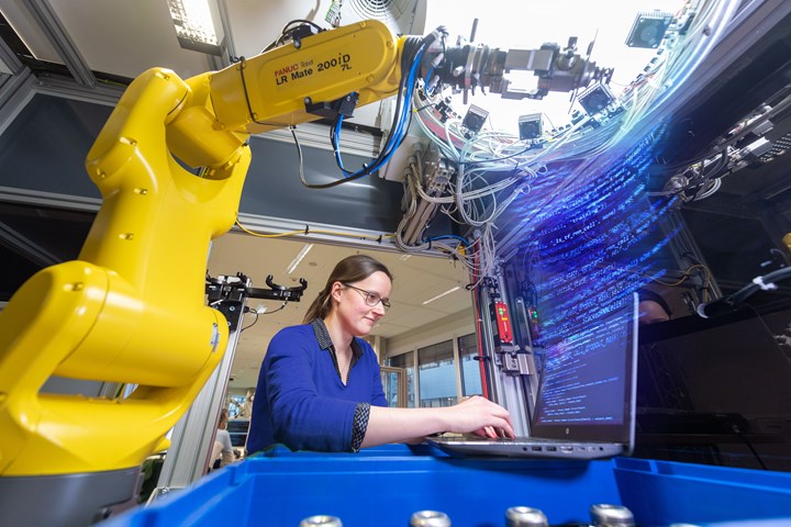 Industry 4.0 (“Smart Factories”) and Automation were the second most prevalent topics in this magazine over the past year. (Photo: Bosch)