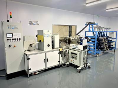 Lab-Scale Thermoplastic Composite Lab Line to Support Innovation in Plastics Technology