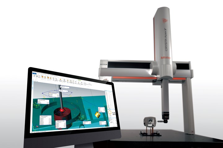 Mitutoyo's newest software upgrade for coordinate measuring machines