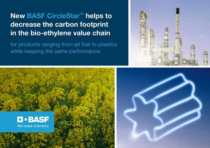 BASF launches catalyst for producing renewable ethylene feedstocks