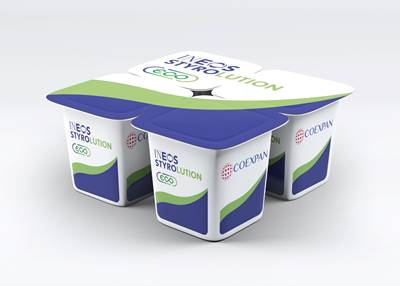 Ineos Styrolution and Coexpan Claim Food Contact Standards for 100% Mechanically Recycled Polystyrene
