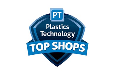 Plastics Technology Top Shops benchmarking survey logo
