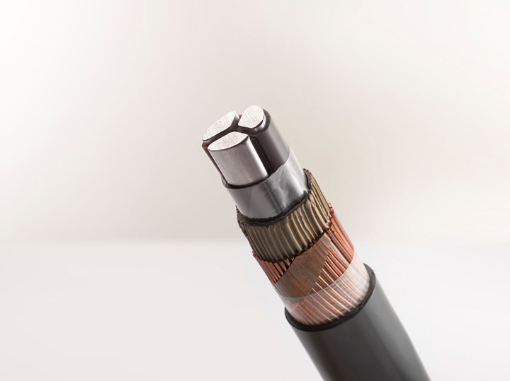 Jacketed cable. 