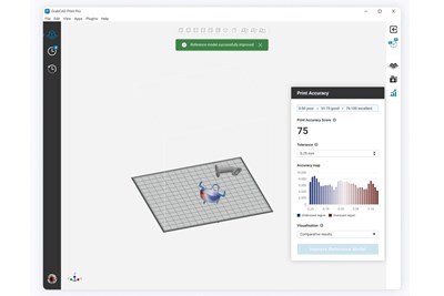 3D Printer Management Software With New Quality Assurance Functionality