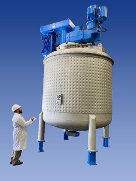 Dual-Shaft Mixer for Polymers