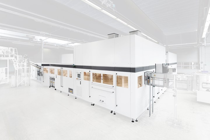 Vilsa combined a KHS InnoPET Blomax stretch-blow molder with a Plasmax barrier coating unit to form an InnoPET FreshSafe block capable of 24,500 bph.