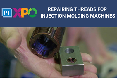 Repairing Threads for Injection Molding Machines