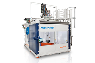 The large-format 3D printer powerPrint from KraussMaffei stands for a cost-effective, industrial and reliable 3D printing