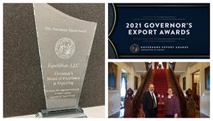 Equilibar Granted NC Governor's Award of Excellence
