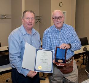 Don Bowers Receives Distinguished Service Award from ASME 