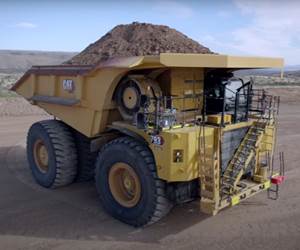 Caterpillar Successfully Demonstrates First Battery-Operated Mining Truck