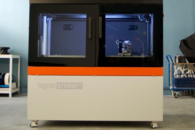 BigRep Studio G2 large-format industrial 3D printer.
