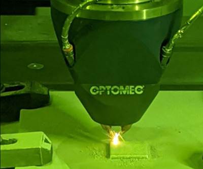 Optomec's Aluminum 3D Printing Capability Uses Directed Energy Deposition