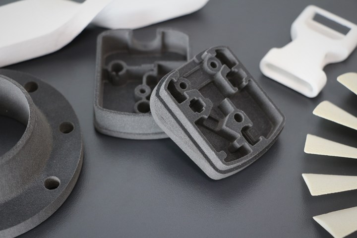 selective laser sintered thermoset electrical housing