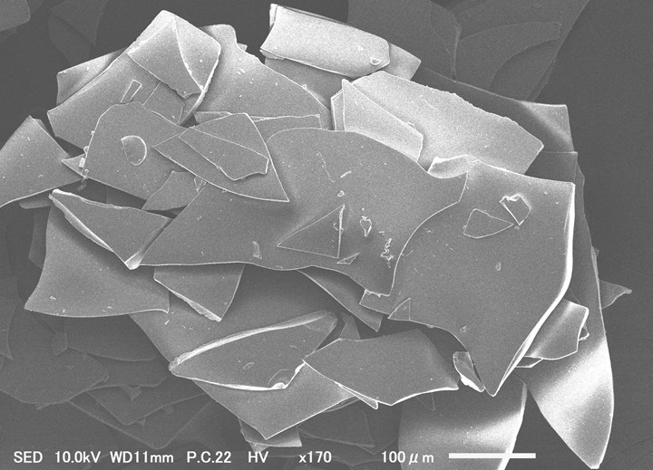 glass flake for 3D printing