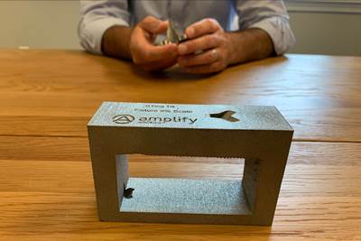 With This 3D Printed Block, EBM Is an Aid to CNC Machining