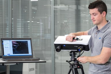 Zeiss’ Comet delivers simple and reliable measurements of 3D printed components. Source: Zeiss