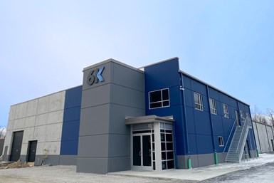 6K Additive’s Burgettstown, Pennsylvania, facility. Photo Credit: 6K Additive