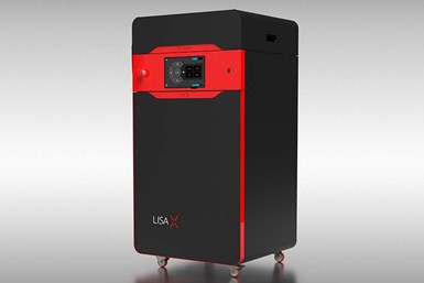 The Lisa X is said to offer both faster prints and bigger print volumes with no need for supports. 