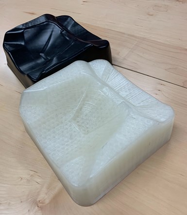 3D printed vacuum form mold and part