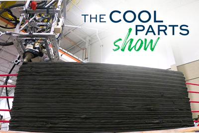 3D Printed Concrete Is Key to This Smart Wall: The Cool Parts Show #40