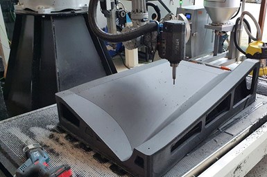The company says Dahltram resins in use on AM Flexbot platforms offer high performance and flexibility across industries. Photo Credit: Airtech Advanced Materials Group