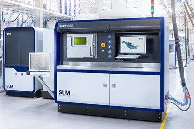 Assembrix's high-tech software solution will enable secure end-to-end manufacturing to SLM Solutions customers worldwide. Photo Credit: SLM Solutions