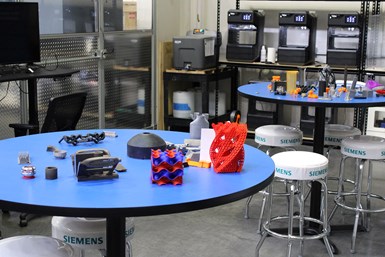 Siemens’ Charlotte Advanced Technology Collaboration Hub (CATCH) in Charlotte, North Carolina, is designed to help Siemens customers accelerate their plans for the industrialization of additive manufacturing. Photo Credit: Siemens