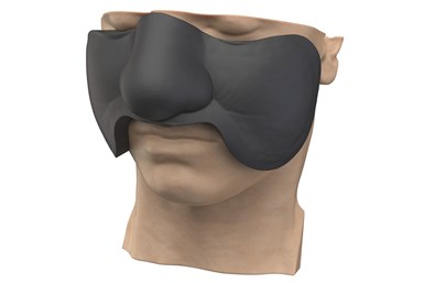 3D Systems’ VSP bolus face demo. Photo Credit: 3D Systems