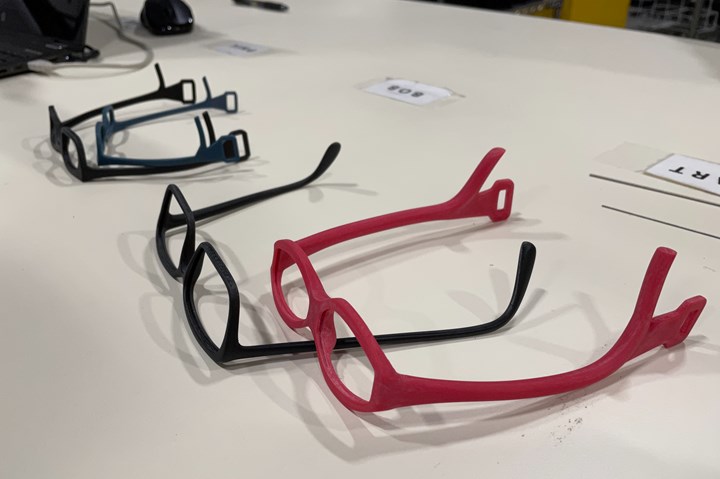 Loving Eyes 3D printed glasses