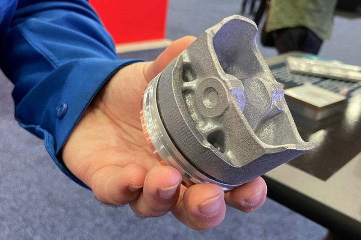 3D printed piston