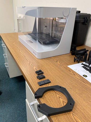 MarkForged Mark 2 3D printer at Tucker Induction Systems