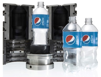 Pepsi bottle blow molds