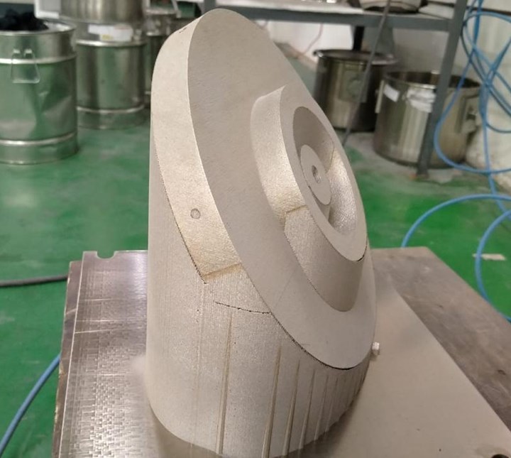 3D printed impeller