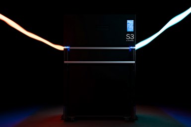 The Sinatrec S3 selective laser sintering (SLS) system. Photo Credit: Sinatrec